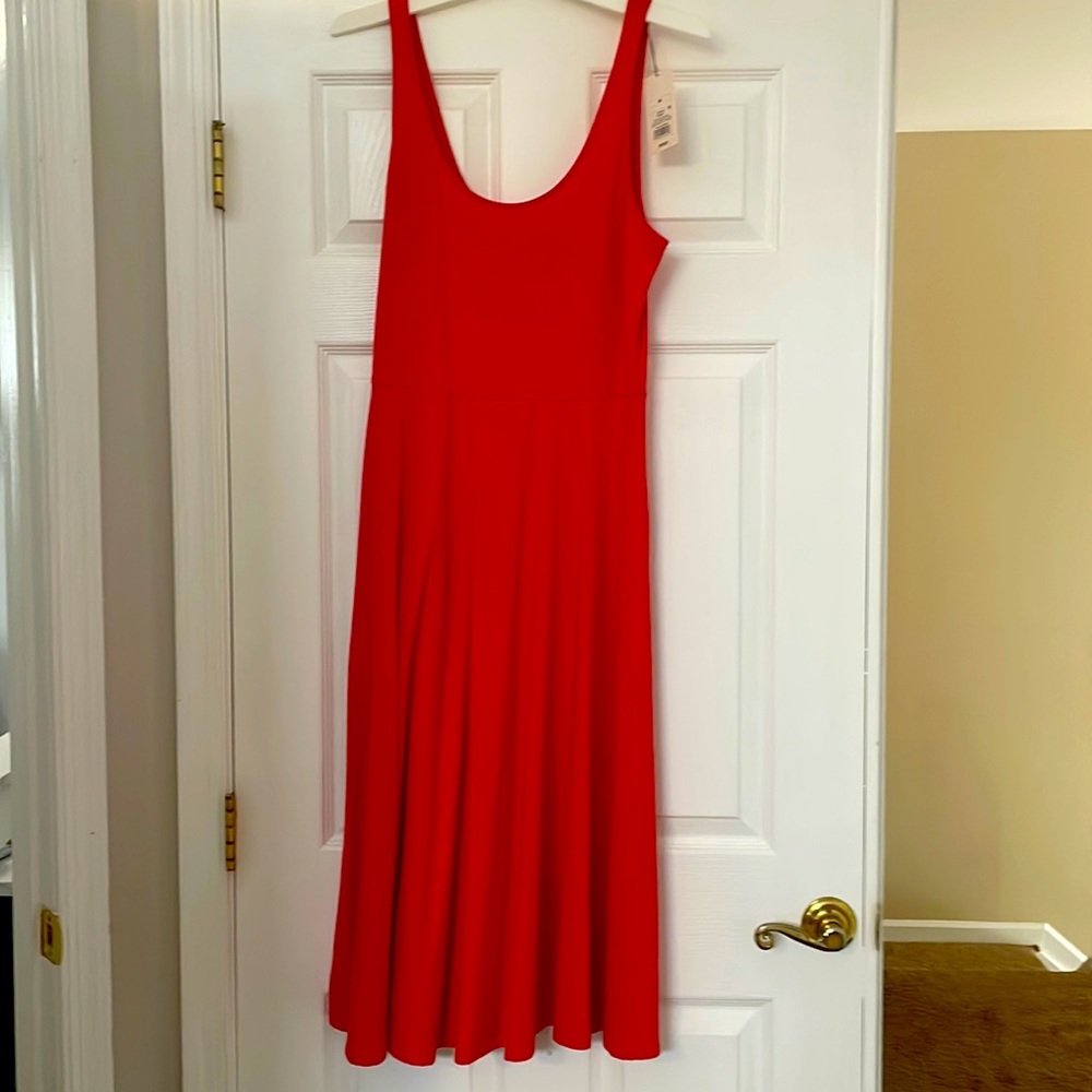 Red dress